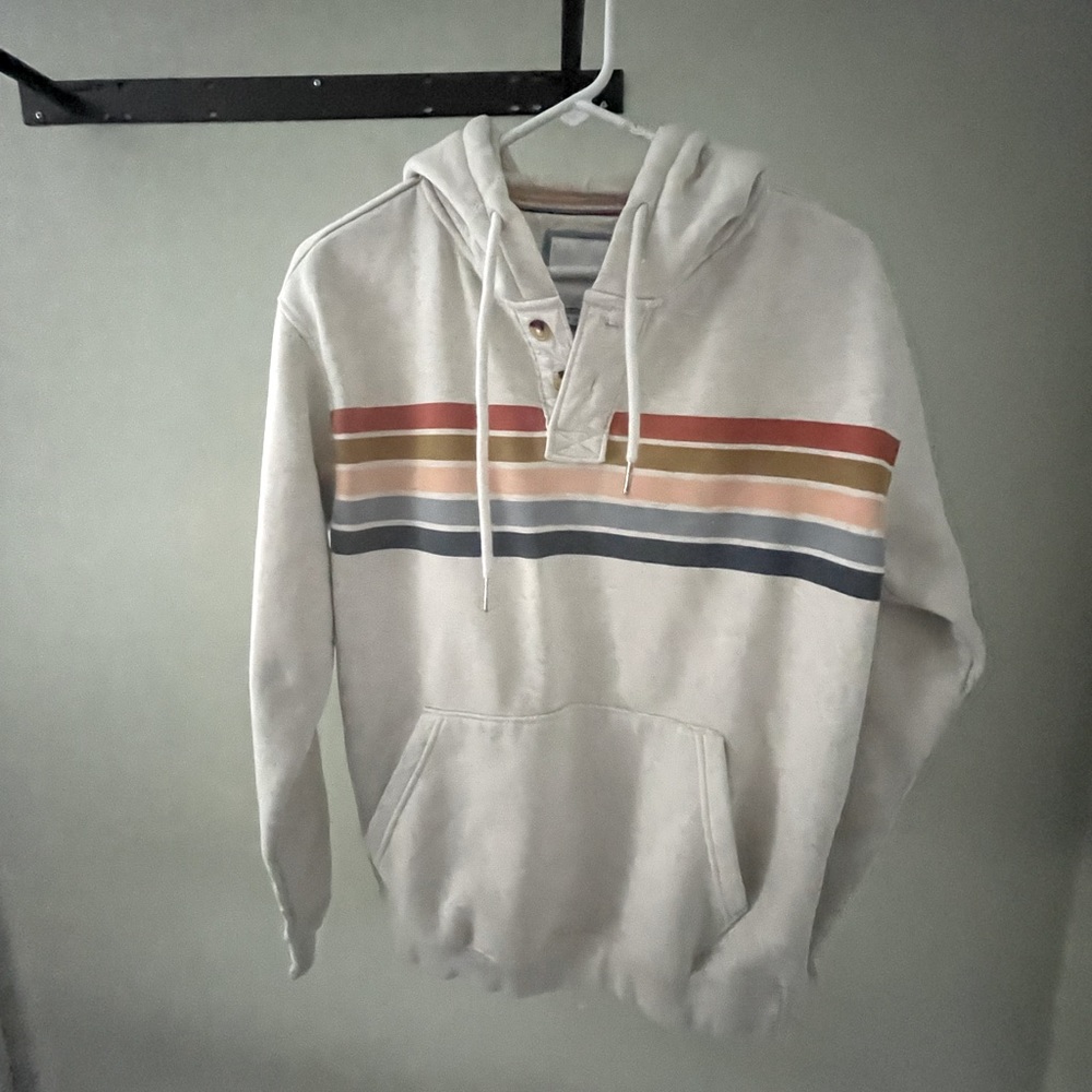 Size S - Denim & Flower Sweatshirt